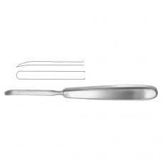 Periosteal Raspatory / Elevator Stainless Steel, 17 cm - 6 3/4" Width 6 mm